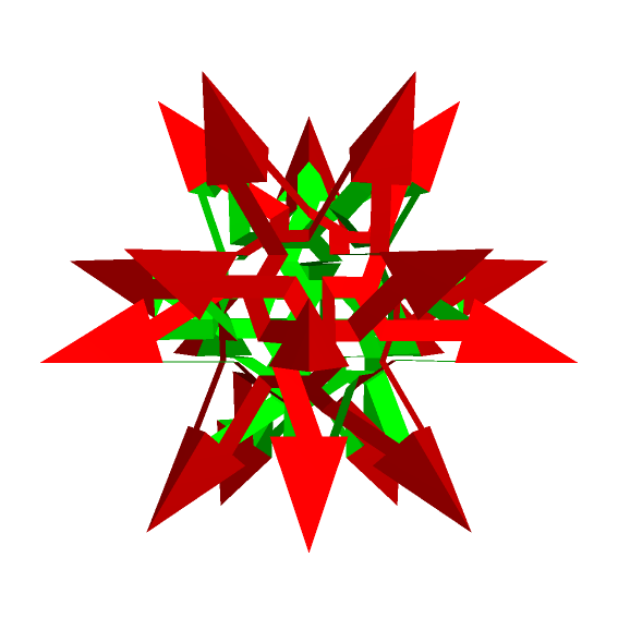 ESCHER 2.0 STAR ICOSAHEDRAL POLYKNOT 1