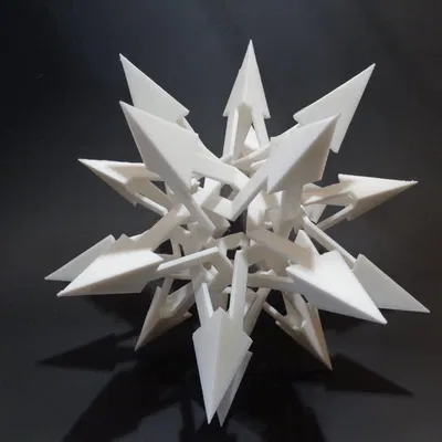 ESCHER 2.0 STAR ICOSAHEDRAL POLYKNOT 1