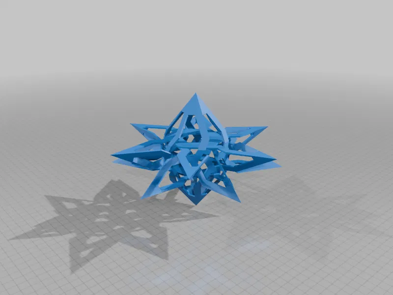 ESCHER HEXAGONAL ANTIPRISMIC POLYKNOT 1 - Image 1