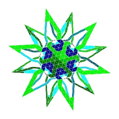 ESCHER HEXAGONAL ANTIPRISMIC POLYKNOT 1