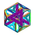 SEGERMAN CUBOCTAHEDRAL POLYKNOT 1 - Thumbnail 1