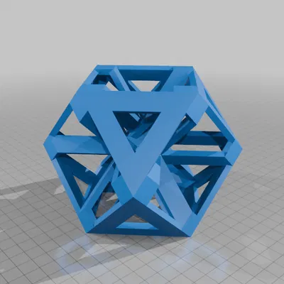 SEGERMAN CUBOCTAHEDRAL POLYKNOT 1