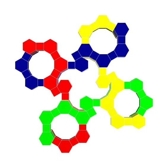 STEWART TETRACYCLIC EPICYCLOID 1 - Image 1