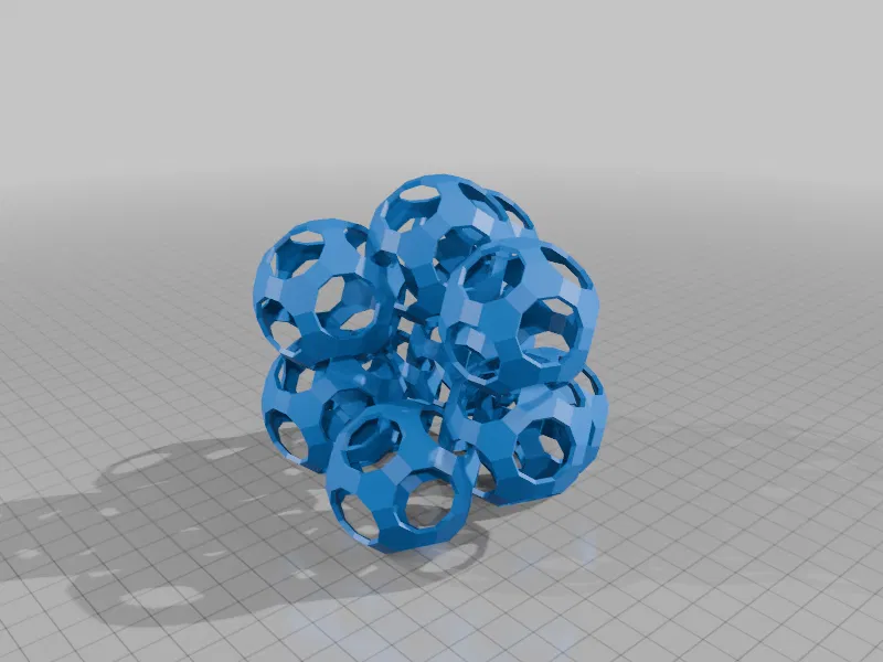 Liên kết 1: FACE TRUNCATED TRUNCATED ICOSIDODECAHEDRAL TRUNCATED TETRAHEDRAL - Image 2