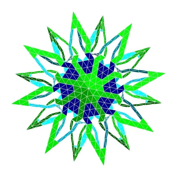 ESCHER OCTAGONAL ANTIPRISMIC POLYKNOT 1 - Image 1