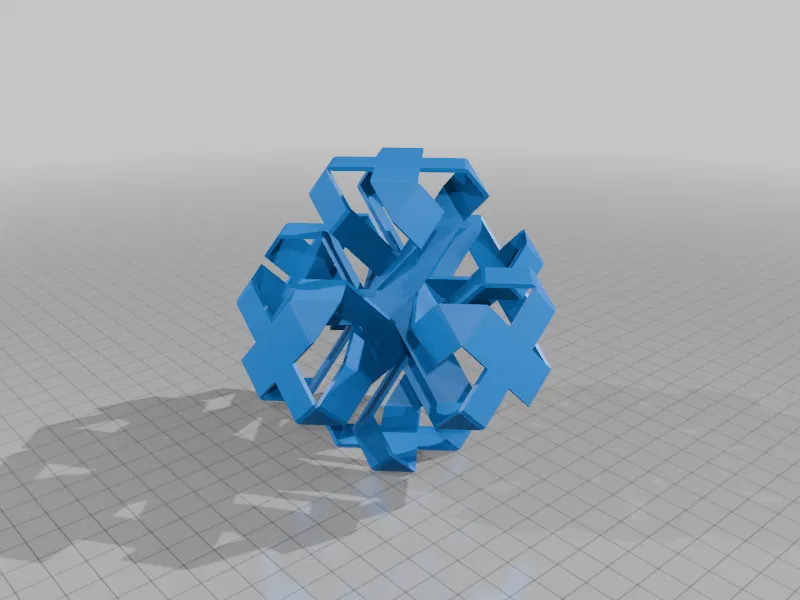 ROELOFS CUBOCTAHEDRAL POLYKNOT 3 - Image 2