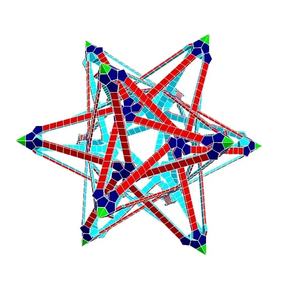 Mô hình DODECAHEDRAL POLYKNOT HÌNH SAO ESCHER 15 - Image 1