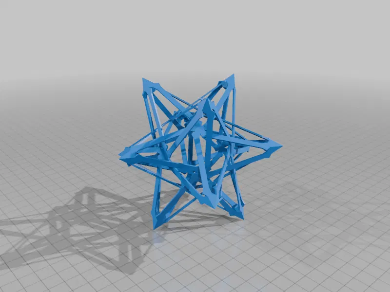 Mô hình DODECAHEDRAL POLYKNOT HÌNH SAO ESCHER 15 - Image 2