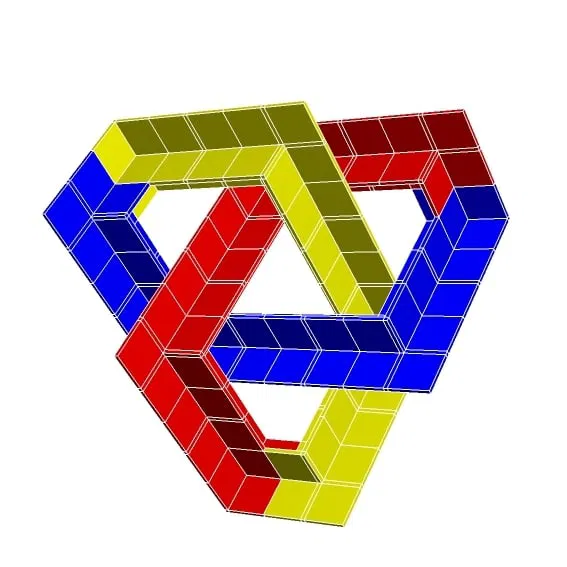 ESCHER TREFOIL KNOT 1 - Image 1