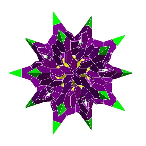 ESCHER STAR ICOSAHEDRAL POLYKNOT 2 - Image 1