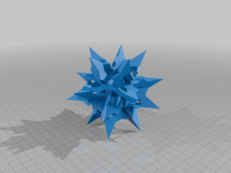 ESCHER STAR ICOSAHEDRAL POLYKNOT 2 - Image 2