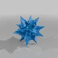 ESCHER STAR ICOSAHEDRAL POLYKNOT 2 - Thumbnail 2