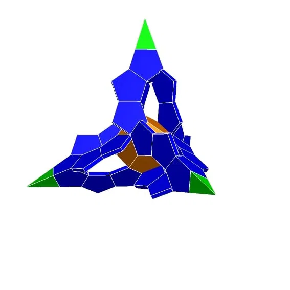 ESCHER STAR TETRAHEDRAL POLYKNOT 3 - Image 1