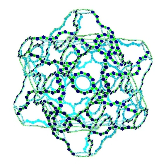 HART TRUNCATED STAR DODECAHEDRAL POLYKNOT 2 - Image 1