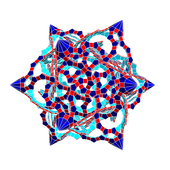 ESCHER STAR DODECAHEDRAL POLYKNOT 17