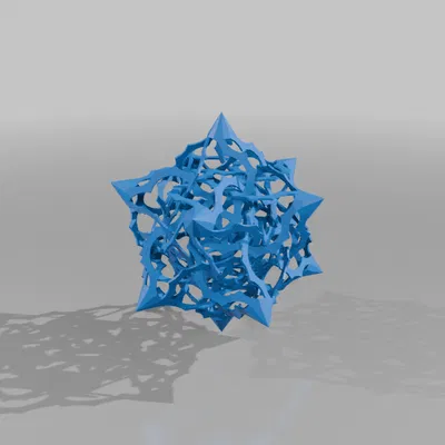 ESCHER STAR DODECAHEDRAL POLYKNOT 17