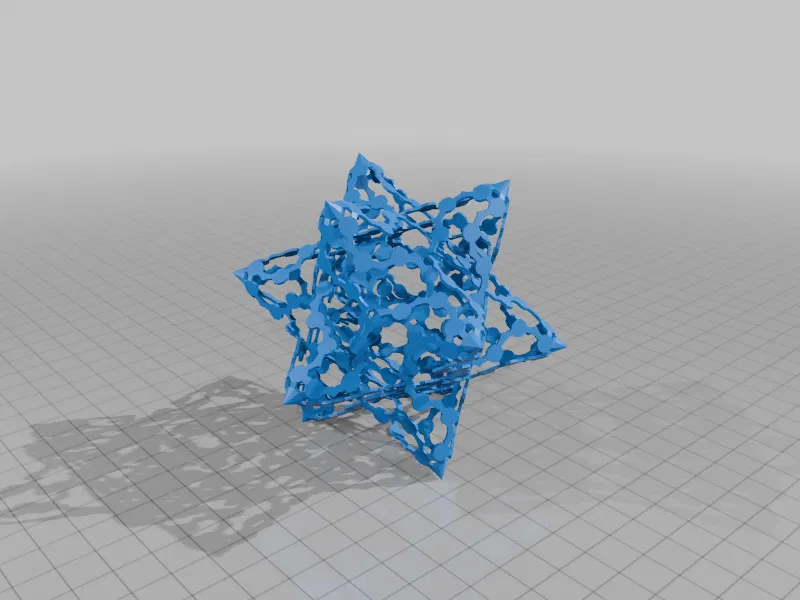 ESCHER STAR DODECAHEDRAL POLYKNOT 20 - Image 1