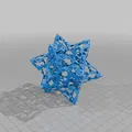 ESCHER STAR DODECAHEDRAL POLYKNOT 20 - Thumbnail 1