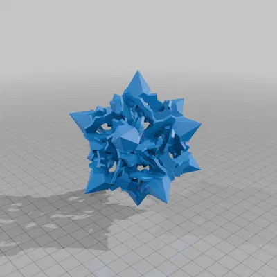 DA VINCI TWISTED STAR DODECAHEDRON 1