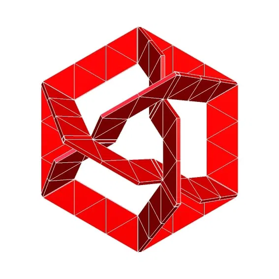 Nút Trefoil Cupolar Tam Giác 1 (TRIANGULAR CUPOLAR TREFOIL KNOT 1) - Image 1