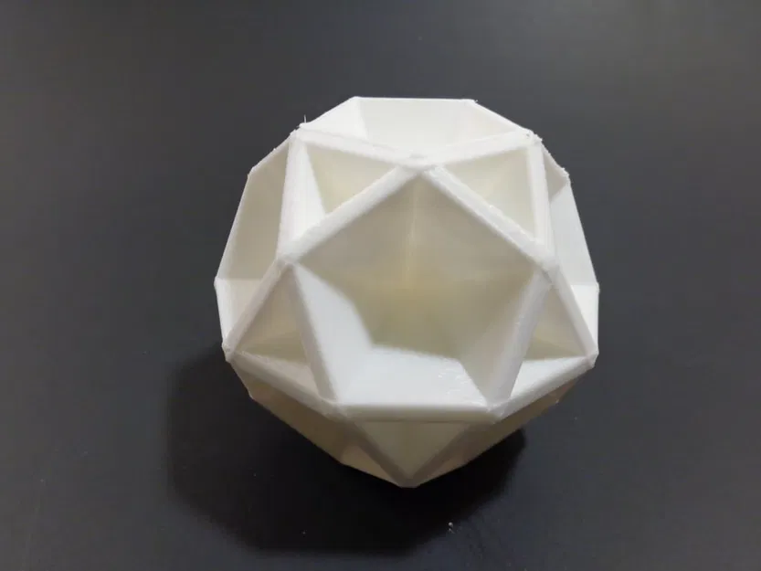 HOLDEN GOLDEN ICOSIDODECAHEDRAL NOLID 1 - Image 1