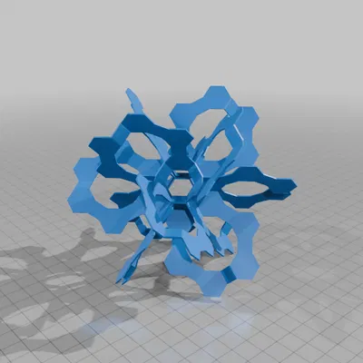 HOLDEN-KEPLER TRUNCATED OCTAHEDRAL NOLID 1