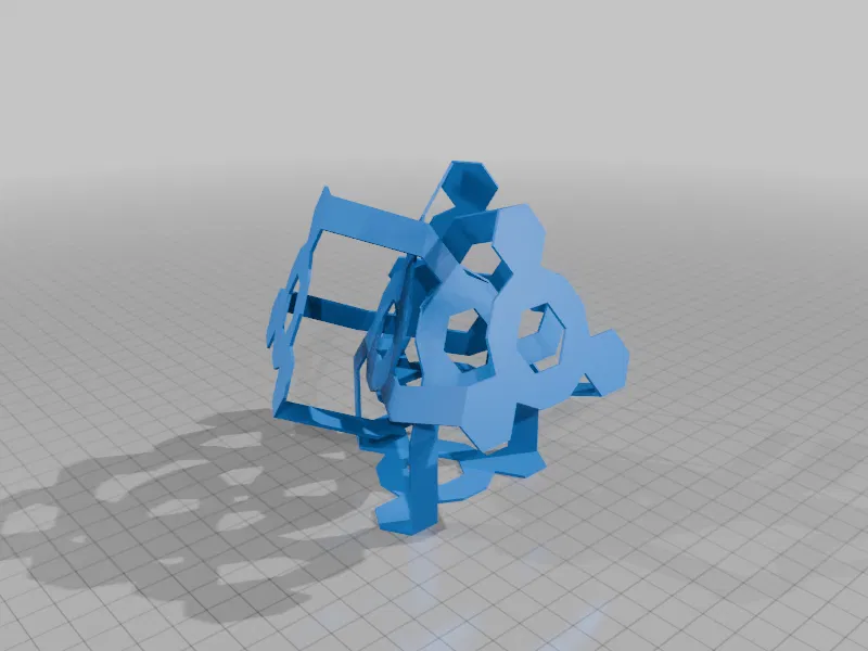 ROELOFS TETRAHEDRAL POLYKNOT 3 - Image 1