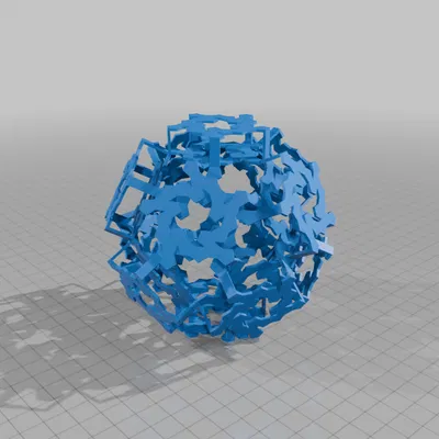 ROELOFS STAR DODECAHEDRAL POLYKNOT 2