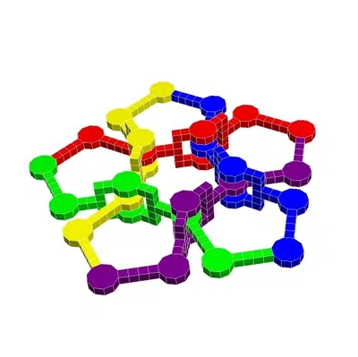 Nút vòng STEWART-ROELOFS PENTAFOIL RING KNOT
