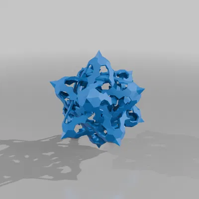 ESCHER STAR DODECAHEDRAL POLYKNOT 16