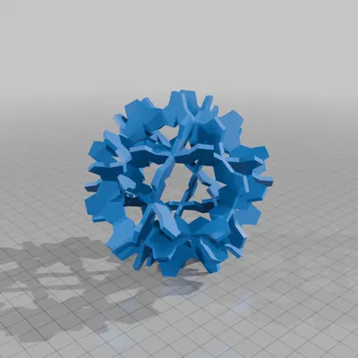 HOLDEN ICOSIDODECAHEDRAL NOLID 2