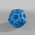INVERTED ESCHER STAR DODECAHEDRAL POLYKNOT 1 - Thumbnail 1