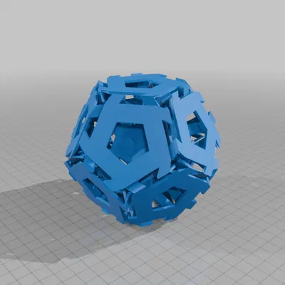 INVERTED ESCHER STAR DODECAHEDRAL POLYKNOT 1