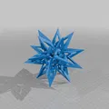 ESCHER STAR ICOSAHEDRAL POLYKNOT 1 - Thumbnail 2