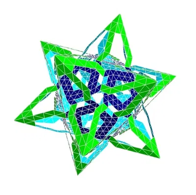ESCHER STAR DODECAHEDRAL POLYKNOT 1