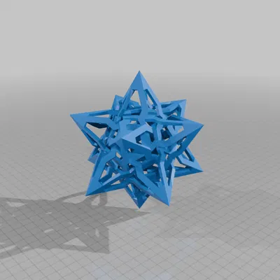 ESCHER STAR DODECAHEDRAL POLYKNOT 1