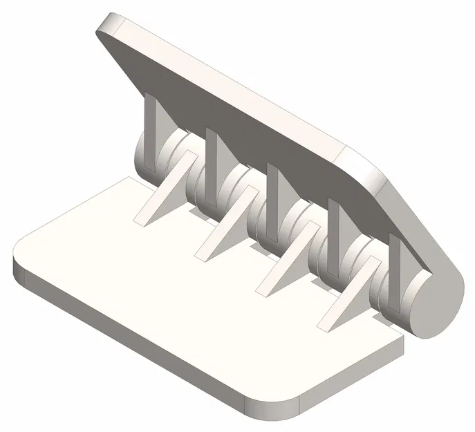 Bản lề 3D in một khối (single-piece 3D-printed hinge) - Image 2