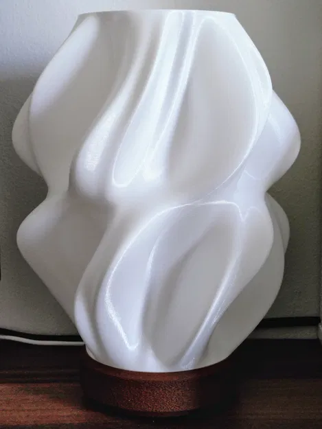 Đèn Designer “Waves” (in 3D) – Base tuỳ biến & ngàm chụp đèn - Image 6