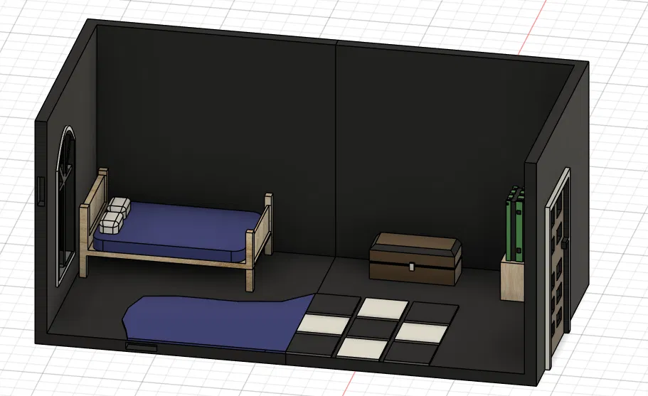 Diorama phòng ngủ của Gethin - Image 5