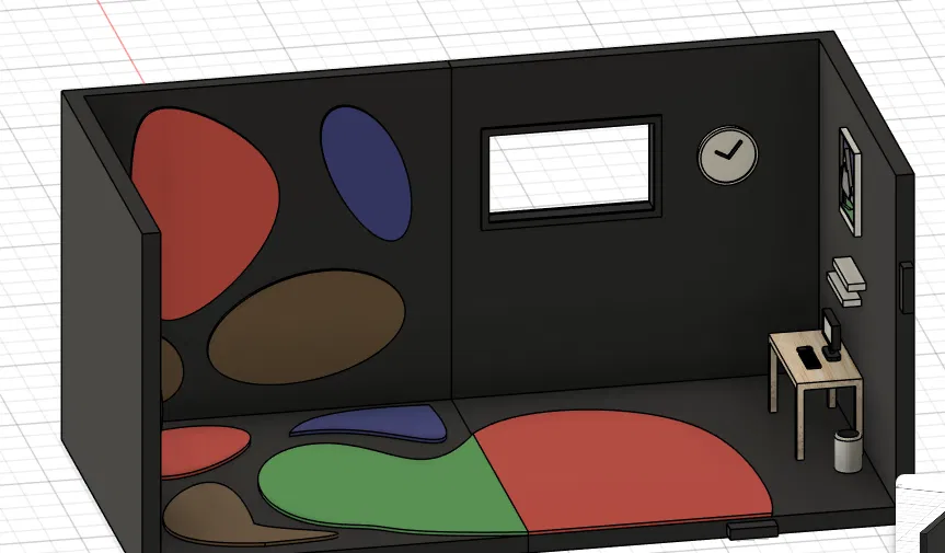 Diorama phòng ngủ của Gethin - Image 7