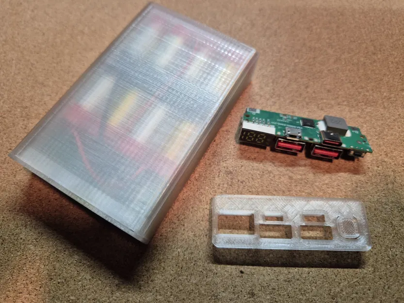 Vỏ Powerbank PD DIY 6800mAh cho 8× Cell 17350 (Làm dưới $5) - Image 1