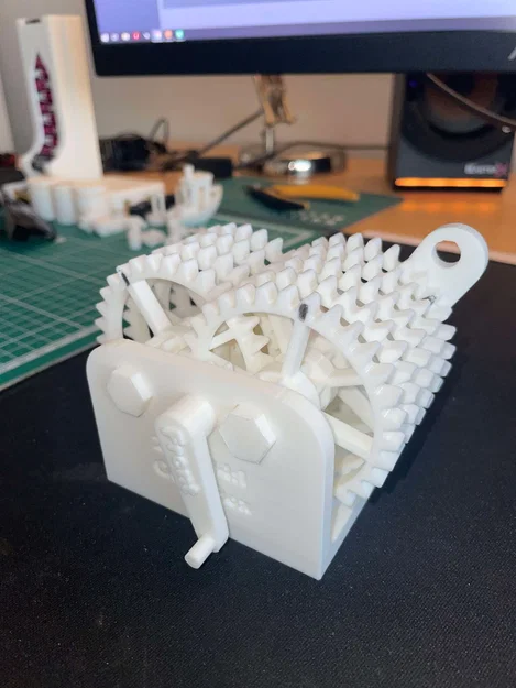 Hộp số giảm tốc (Tỉ số truyền 262.144:1) - Image 1