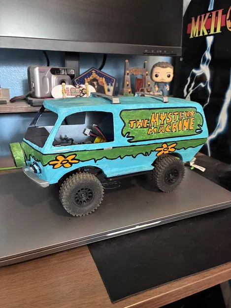 Mô hình 1:24 SCX24 Mystery Machine - Image 1