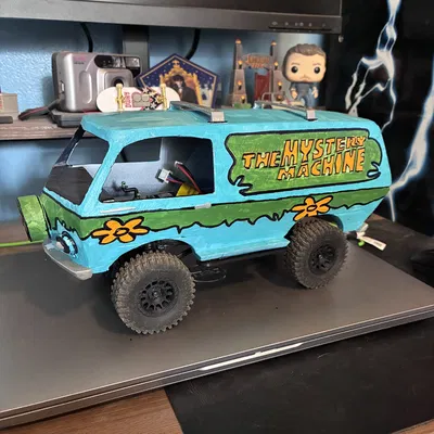 Mô hình 1:24 SCX24 Mystery Machine