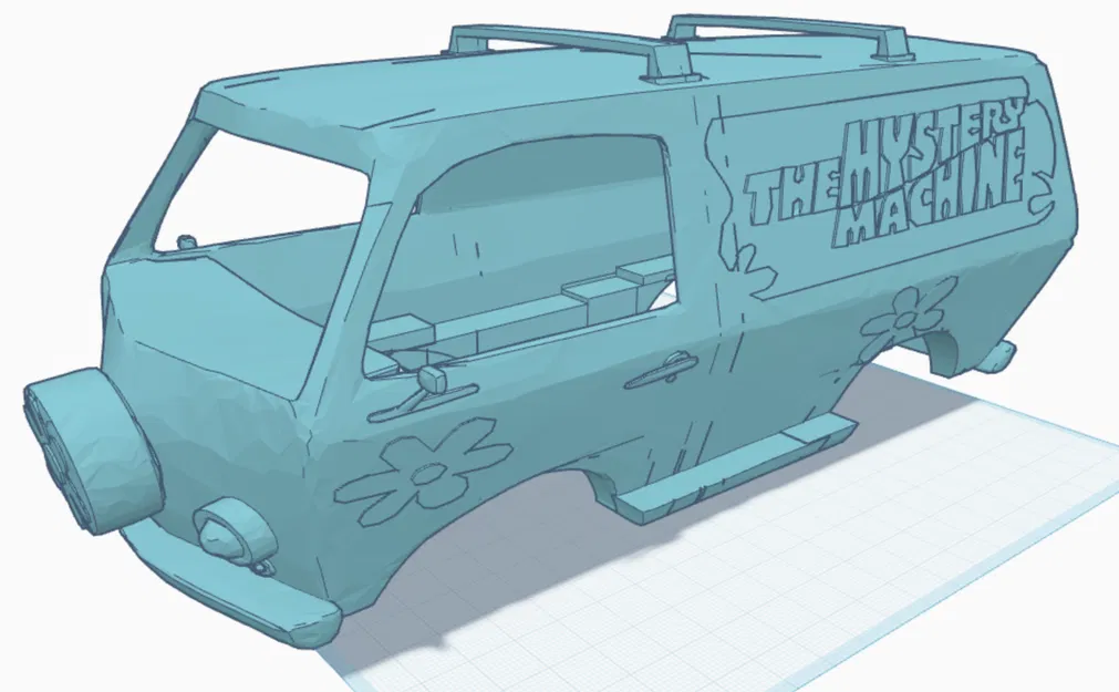 Mô hình 1:24 SCX24 Mystery Machine - Image 3