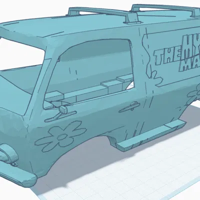 Mô hình 1:24 SCX24 Mystery Machine