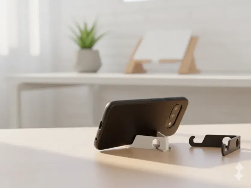Giá đỡ điện thoại gập gọn (Foldable phone holder) - Image 1