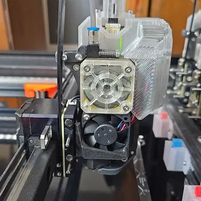 Ốp trước trong suốt không vòng cho Nextruder (Prusa XL, Core One, MK4)