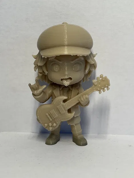 Chibi Angus Young (ACDC) – Tượng 3D Chibi - Image 2