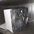 Ngàm gắn quạt 200mm cho mặt sau Jonsbo NV10 (Back Panel Fan Mount) - Thumbnail 1